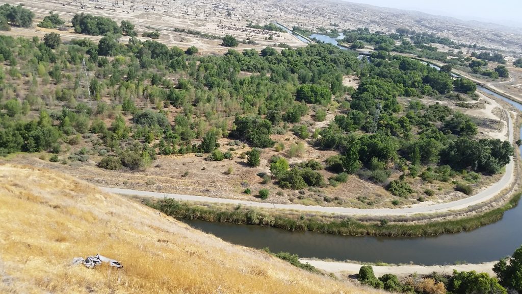 CA canal off the Kern River