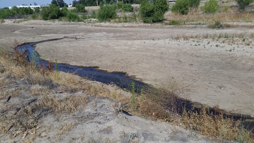 The last small stream that is the Kern.